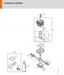 Stihl BG 45 Blowers Spare Parts